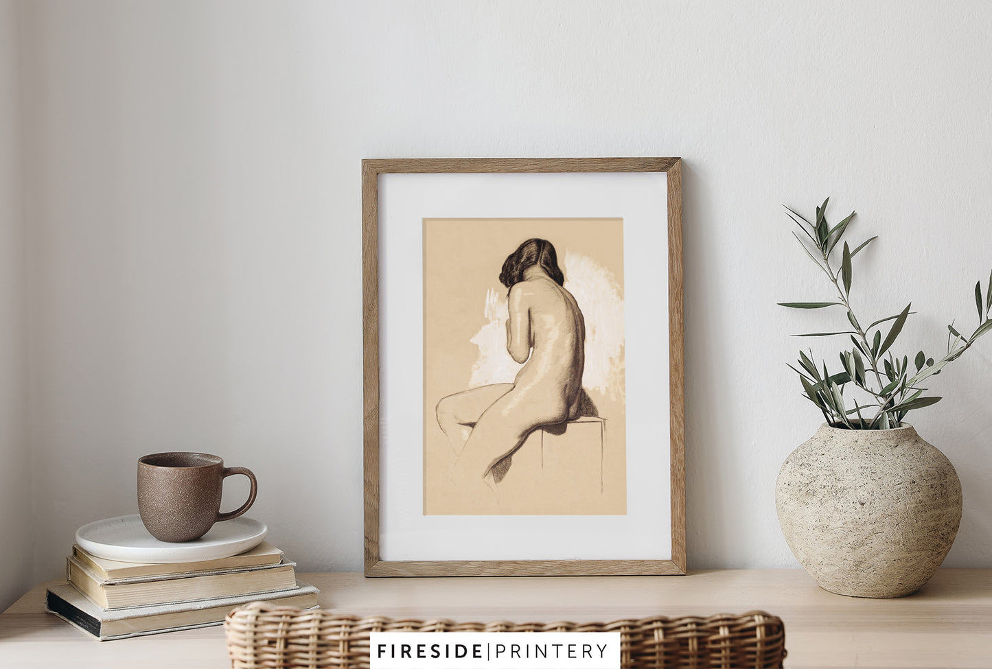 Female Model in Pencil