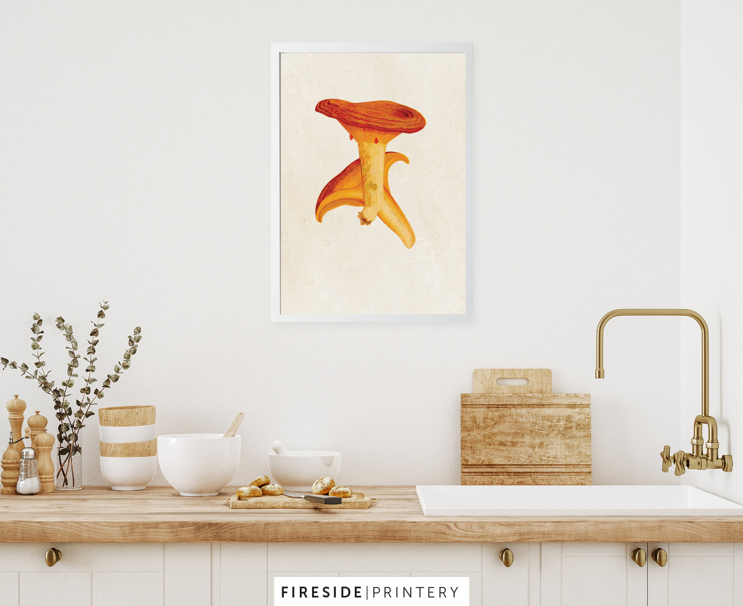 Vintage Mushroom Print 2