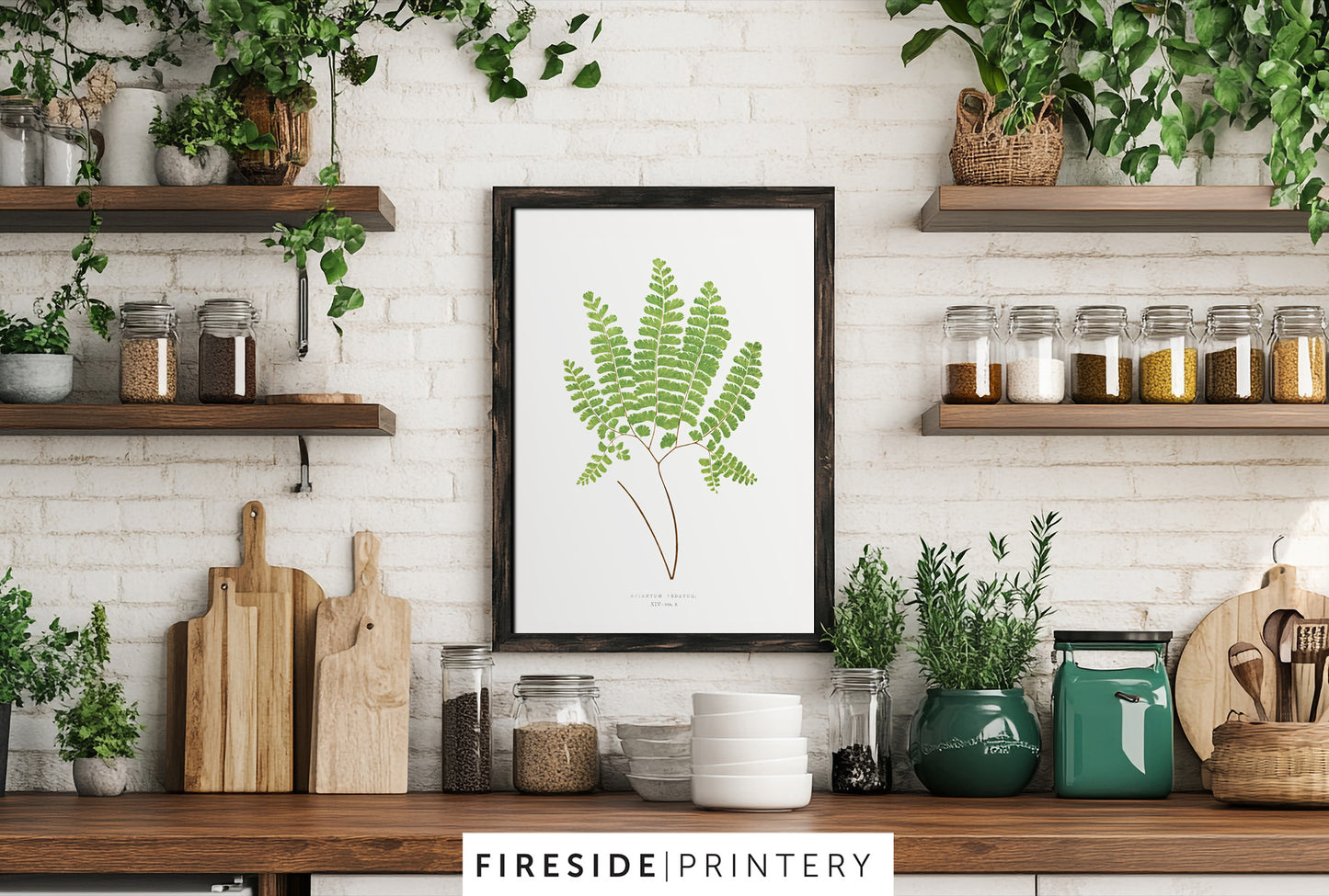 Vintage Fern Illustration Six