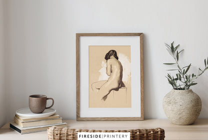 Female Model in Pencil