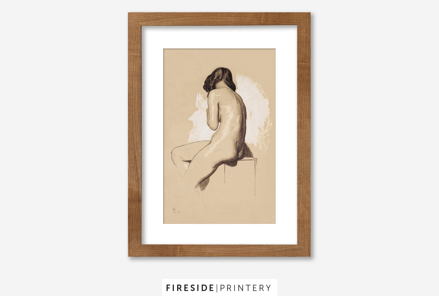 Female Model in Pencil