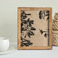 Black and Tan Set of Four