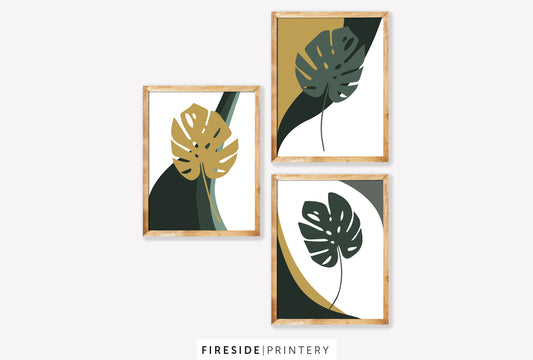 Botanical Flow Set of Three