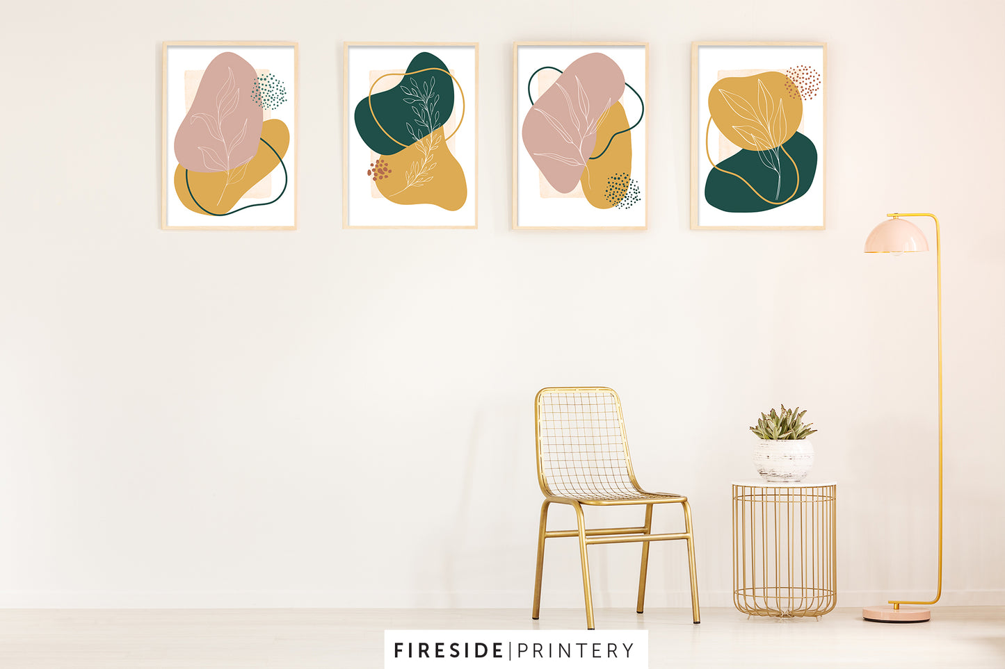 Fineline Floral Three