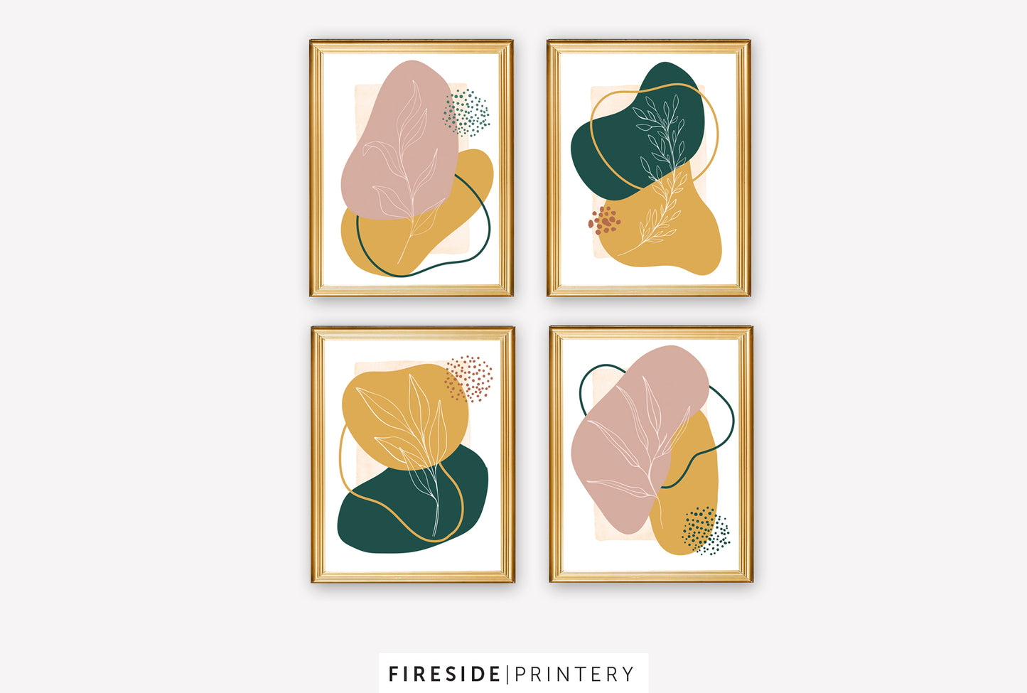 Fineline Floral Set