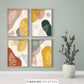 Mellow Ferns Set of Four