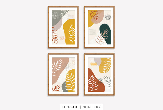 Mellow Ferns Set of Four