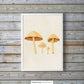 Vintage Mushroom Print 1