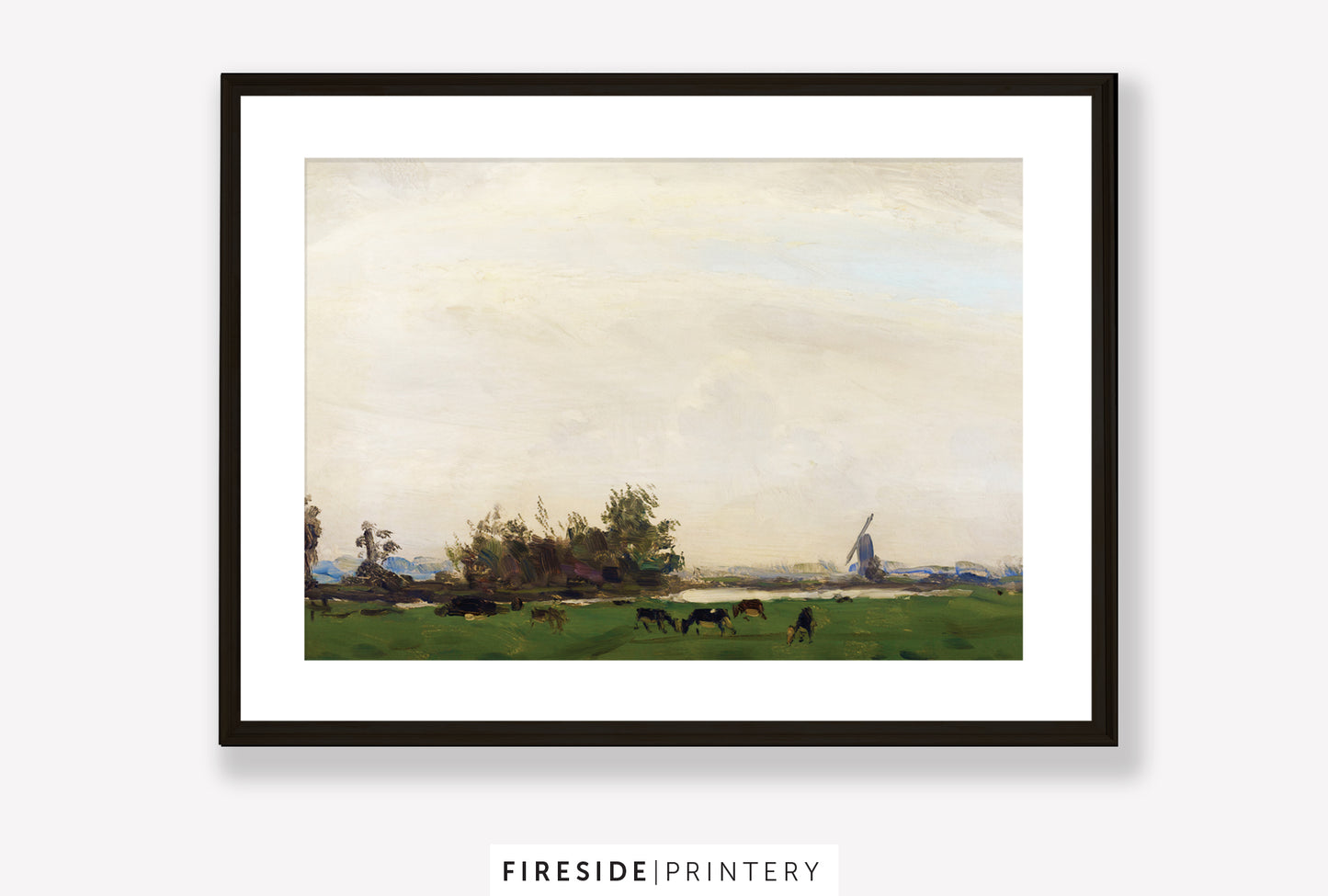 Pasture in Morning