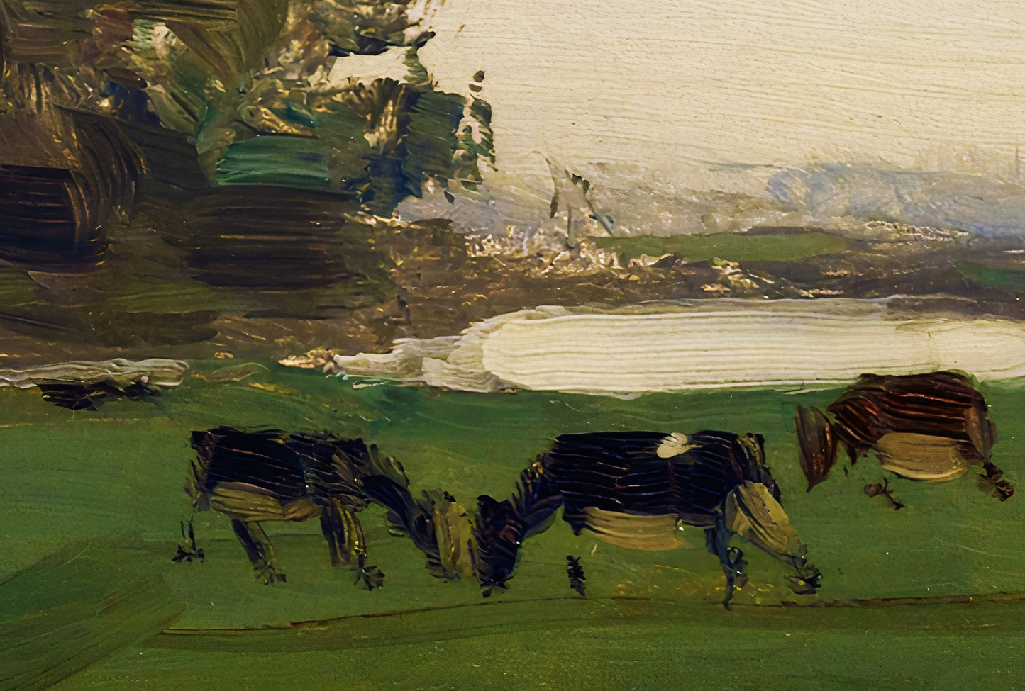Pasture in Morning