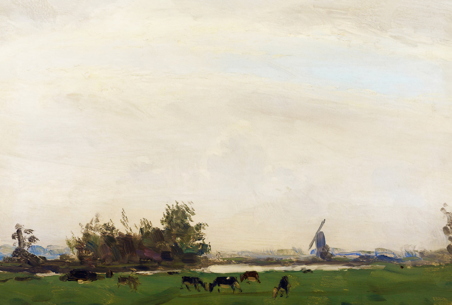 Pasture in Morning