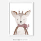 Woodland Deer - Pink