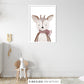 Woodland Deer - Pink